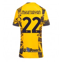 Camisa de Futebol Inter Milan Henrikh Mkhitaryan #22 Equipamento Alternativo Mulheres 2024-25 Manga Curta